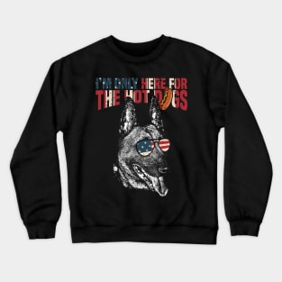 Belgian Malinois Shirt Funny 4th of July Pup Tee Crewneck Sweatshirt